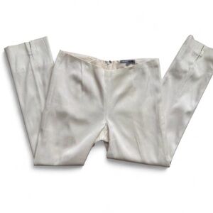 Bill Blass New York Cream Tailored Trousers Size 2